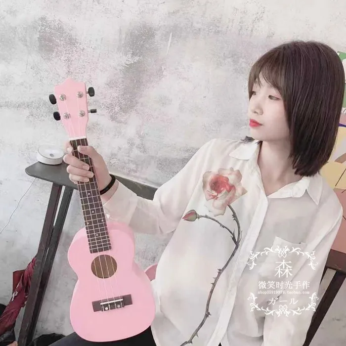 Портативное укулеле из углеродного волокна для детей и взрослых практическое