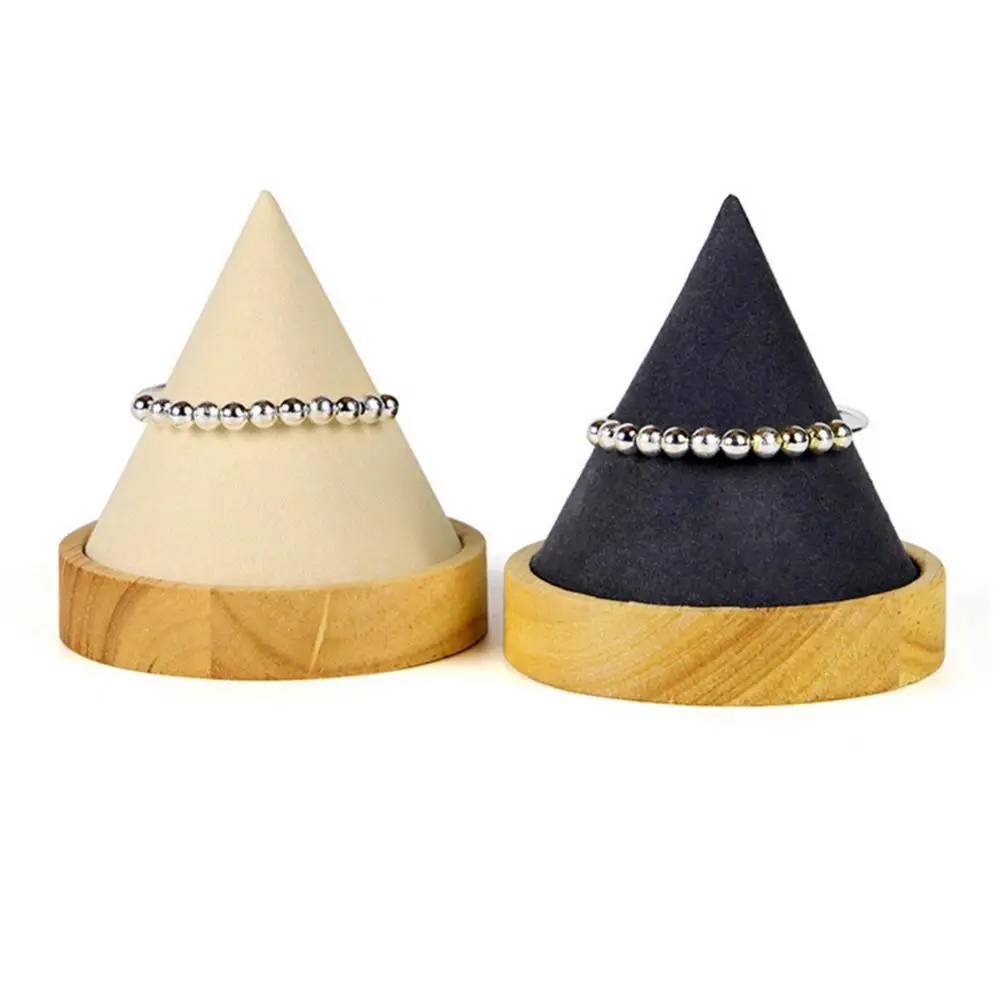 

Cone Shape Bracelet Anklet Jewelry Display Holder Storage Rack Showing Stand Creative Jewelry Organizer Rack Showcase 2 Colors