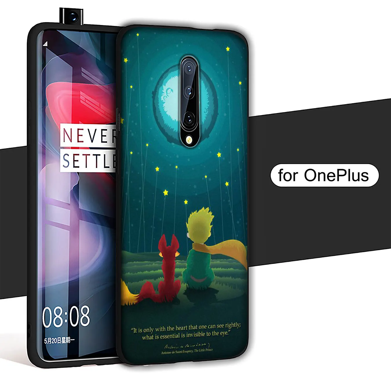 IYICAO Мягкий силиконовый чехол для телефона с изображением Маленького принца Oneplus