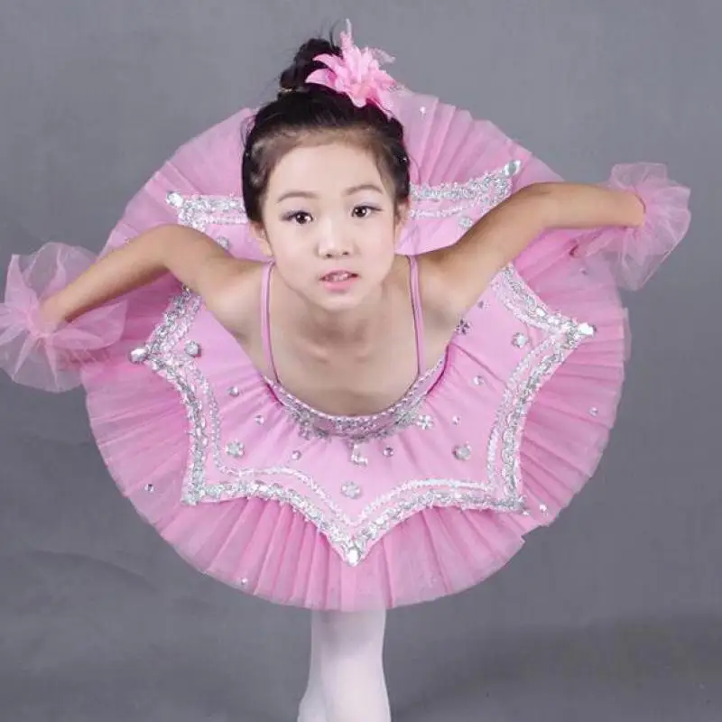 Белая балетная пачка little Swan для детей и девочек танцевальные костюмы взрослых