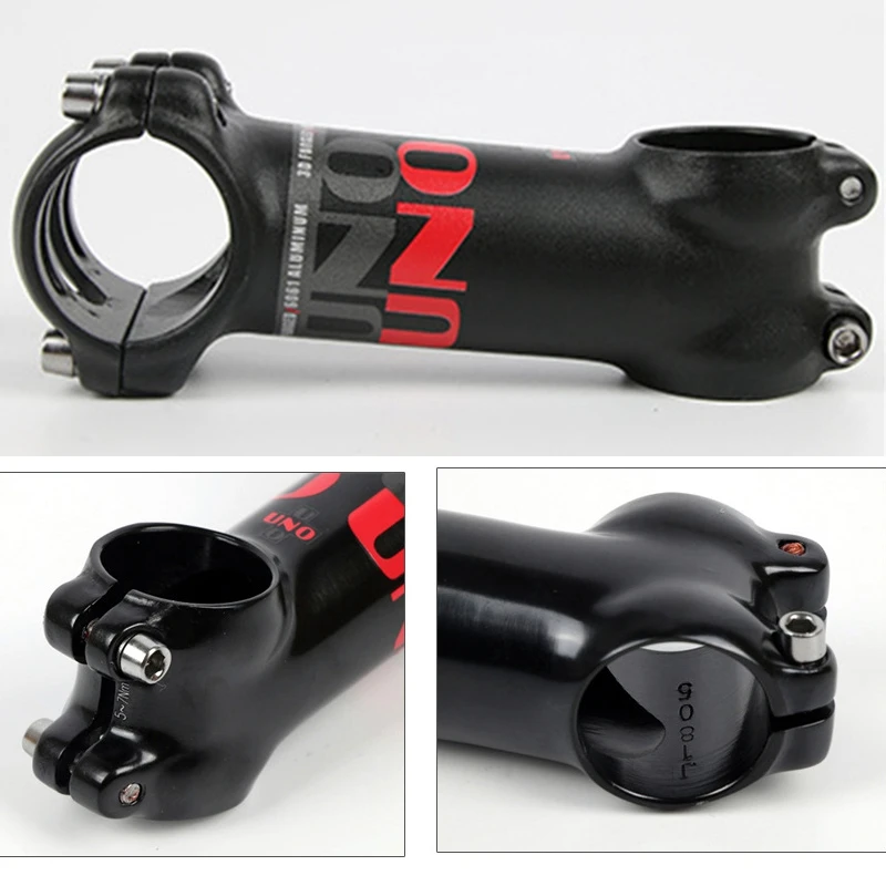 

UNO Bike Stem Ultralight +-7 Degree MTB Bicycle Stem 31.8mm Aluminum Handlebar Stem Cycling Bike Accessories