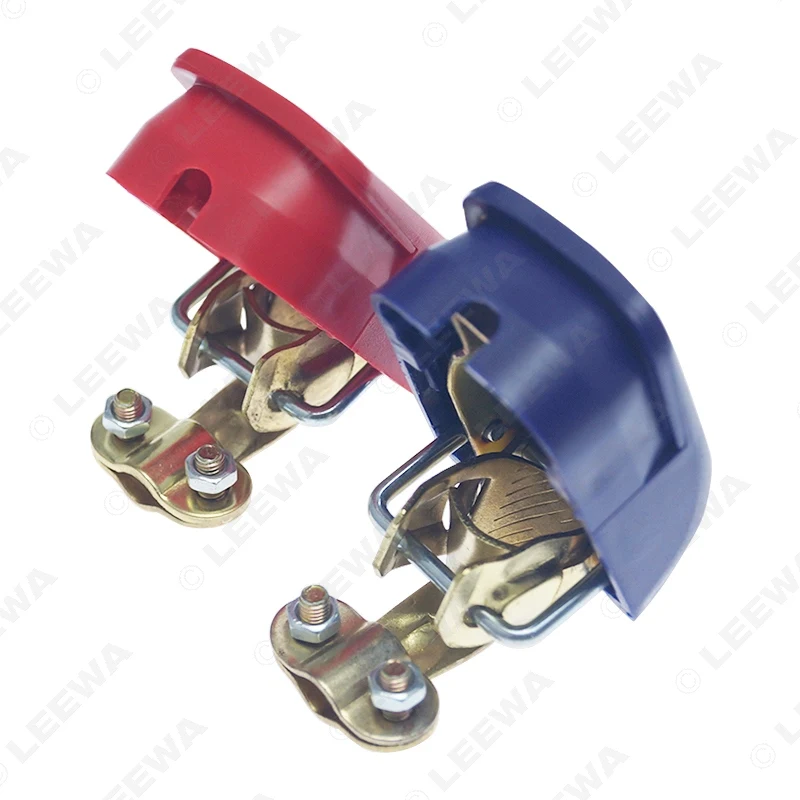 LEEWA 10 шт. = 5 компл. Автомобиль Quick Release батареи терминалы зажимы соединителя Лифт от