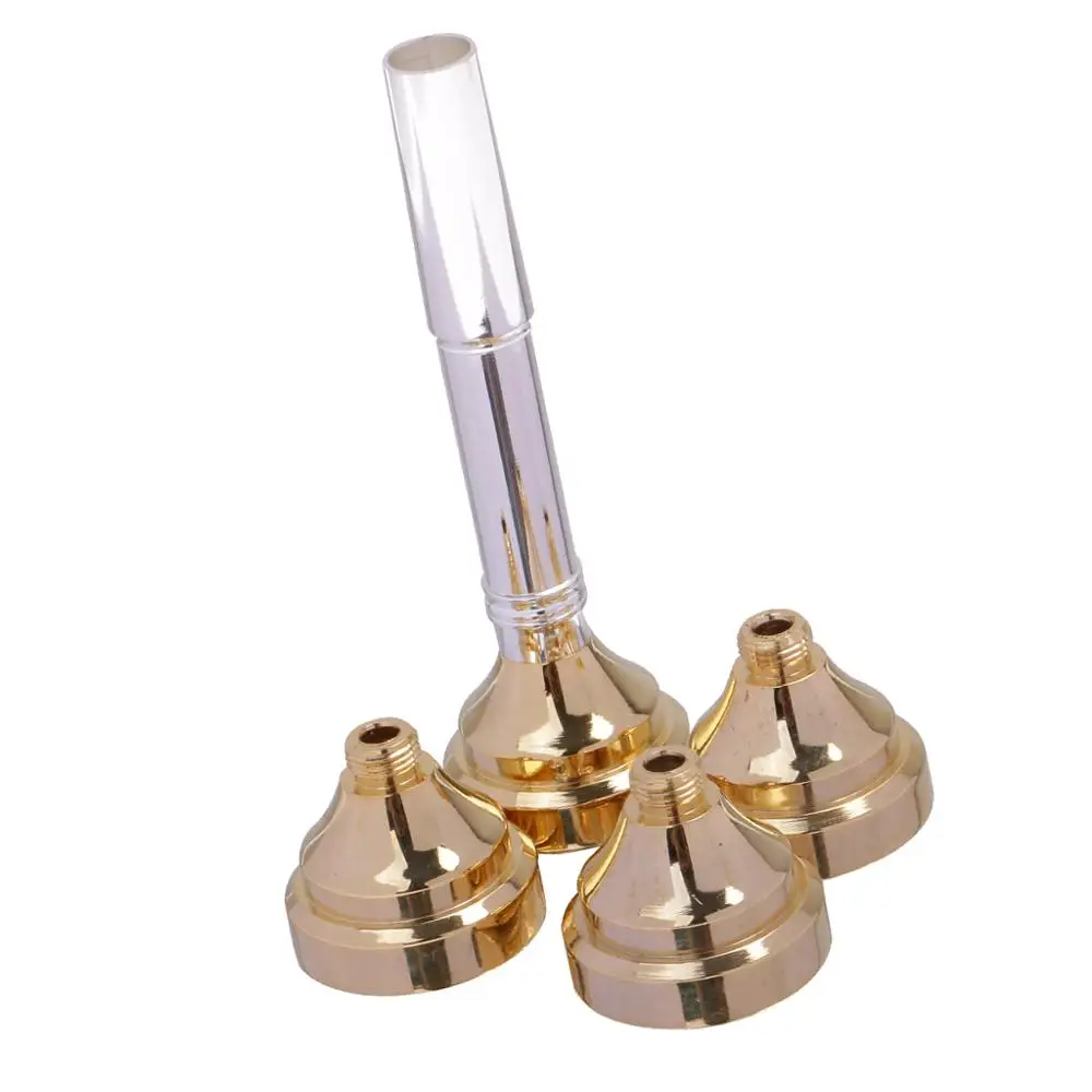 Коробка/4 шт 3C 5C 7C 1 1/2C труба Мундштуки для Trumpeter музыканты подарок|Латунные детали