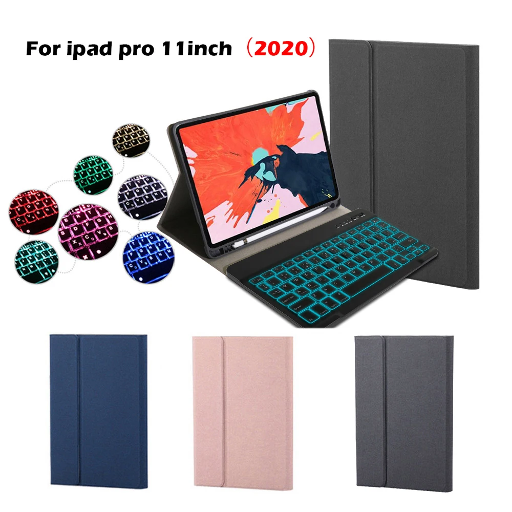 Чехол для iPad Pro 11 2020 с итальянской клавиатурой и держателем карандашей чехол