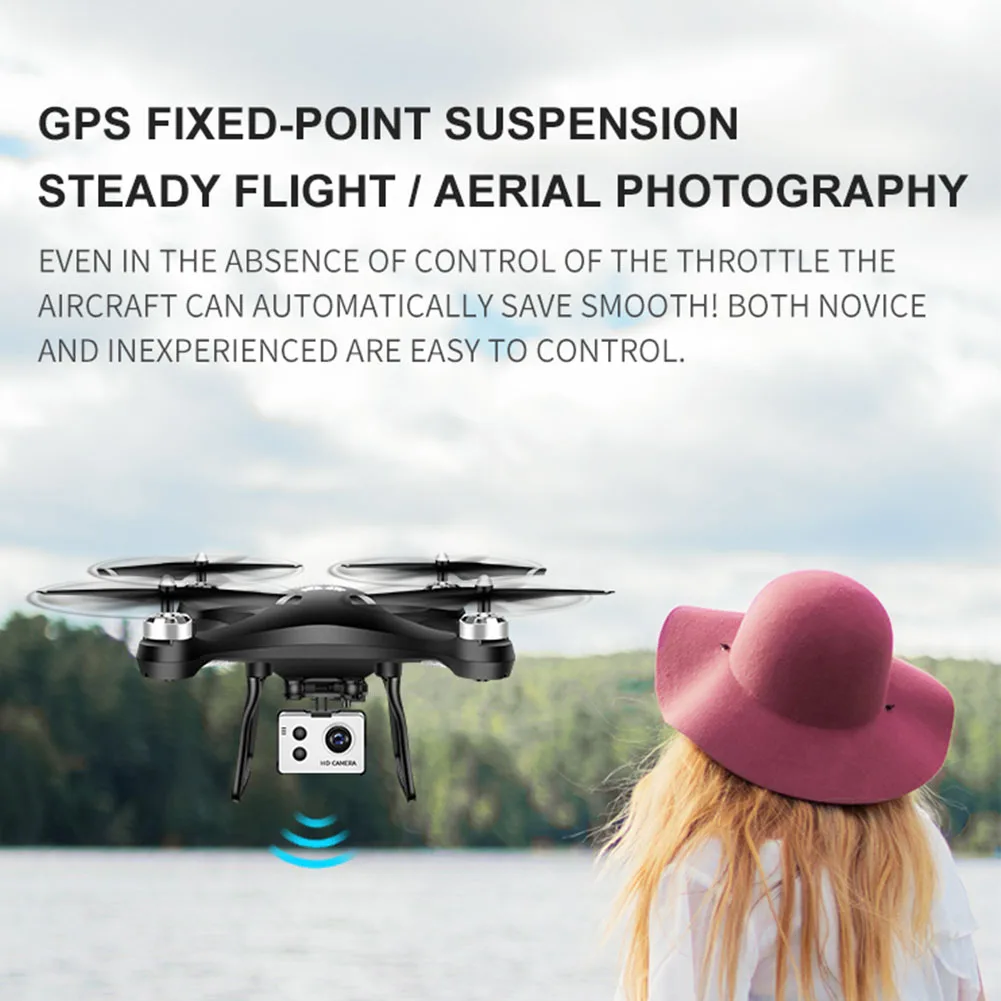 Вертолет для игры на улице Квадрокоптер Смарт следование двойной Дрон с gps