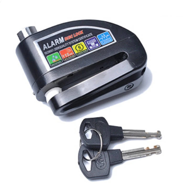 

Замок дискового тормоза для мотоцикла, скутера, велосипеда, с защитой от кражи