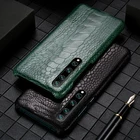 Чехол из натуральной кожи с ногами страуса для xiaomi 10 pro mi9 mi 8 Max3 Mix3, чехол для xiaomi Redmi Note 8 note 7 note 6