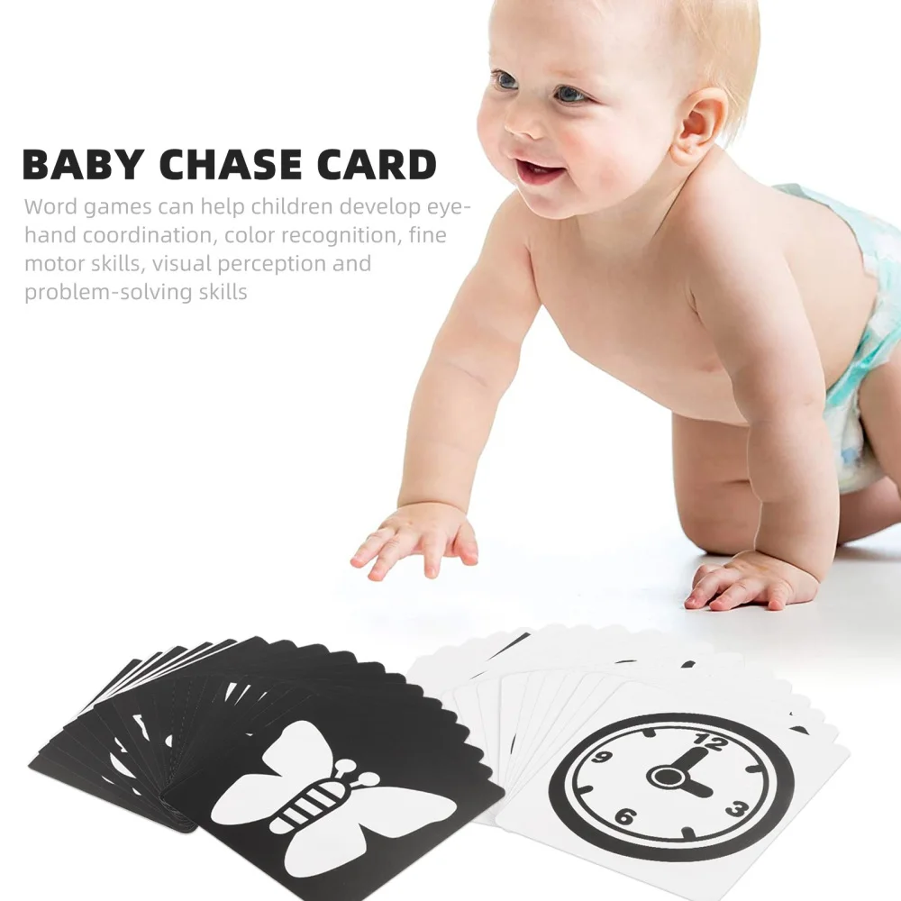 

2 Sets Learning Flashcards Toddlers Cognitive Cards Newborn Baby Toys Gift