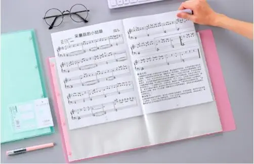 A4/A3 booklet simple and fresh 30/40 page examination A3 paper folder project drawing book picture | Канцтовары для офиса и