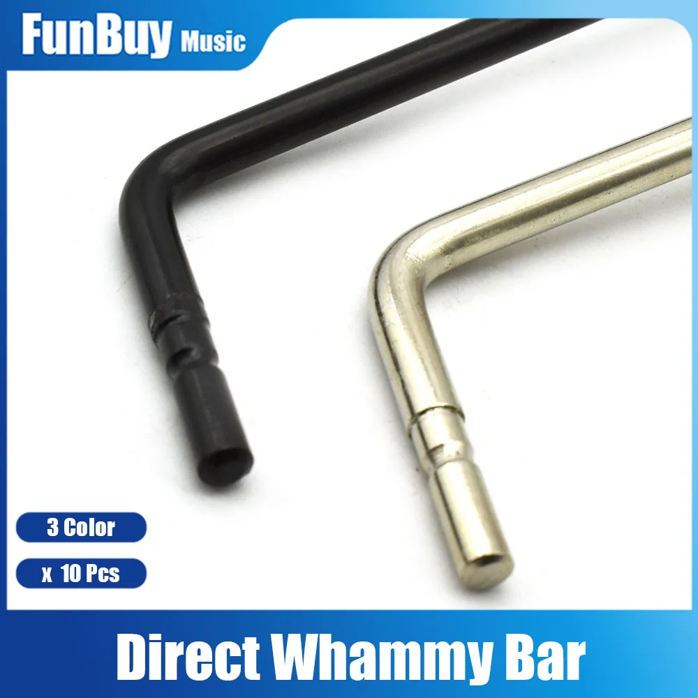

10 шт. 6 мм прямая вставка электро гитара Tremolo Trem Arm Whammy Bar электрогитара мост часть