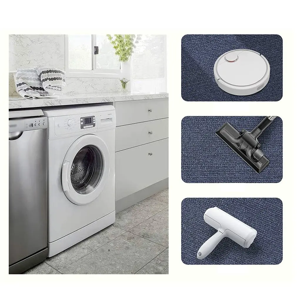 ПВХ самоклеящийся нескользящий коврик для стула офисный однотонный