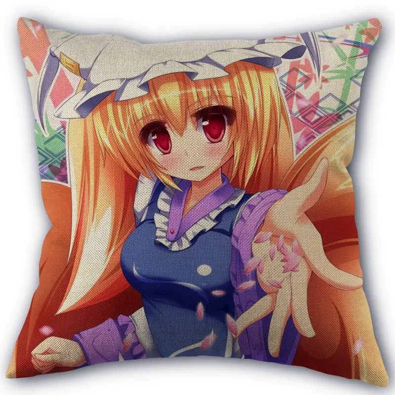 

Nice Maribel Hearn Pillowcase Cotton Linen Fabric Square Zipper Pillowcase New 45X45cm Wedding Decorative Pillow cover 0318