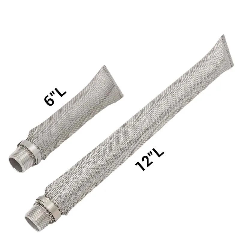 6 inch/15cm Bazooka Screen for Homebrew Beer Kettle or Mash Tun 304 Stainless Steel Mesh Filter 1/2&quot Male NPT | Дом и сад