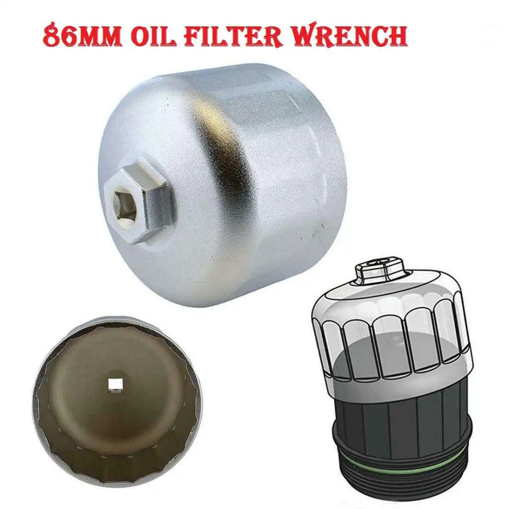 

86mm Oil Filter Swivel Wrench Fits For Engines Volvo Easily Remove
