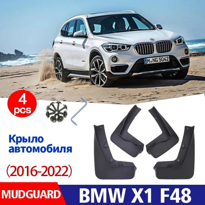 

Mudflaps For BMW X1 F48 Mudguard Fender Mud Flap Guards Splash Mudguards Car Accessories Auto Styline Front Rear 4pcs