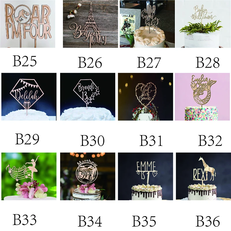 Ковбойский Топпер для торта детский первый день рождения ковбовечерние топпер