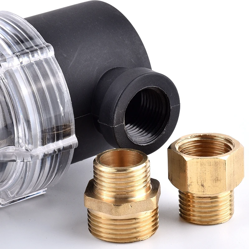 1/2 3/4 Inch Garden Water Pipe Filter Pressure Washers Pump Inlet Watering Irrigation Brass Connector Aquarium Strainer | Дом и сад