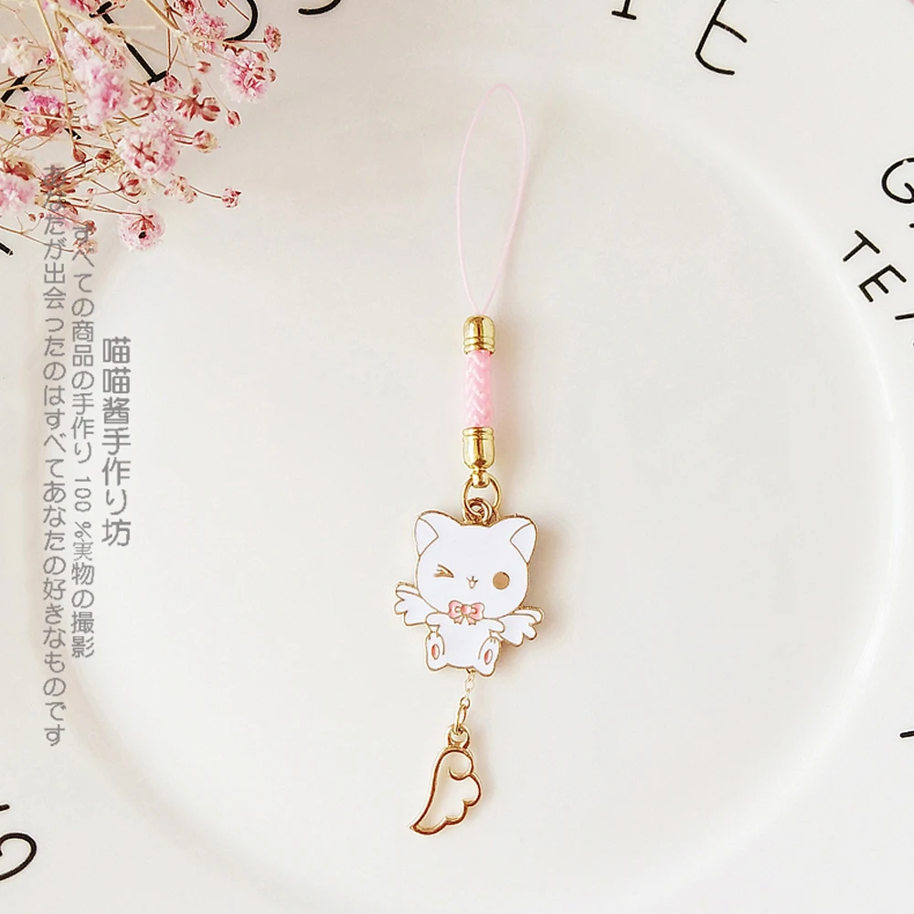 Cute Japanese Style Smart Phone Strap Lanyards for iPhone/Samsung/Xiaomi/Huawei Mobile Phone Strap Hang Rope Girls Phone Charm