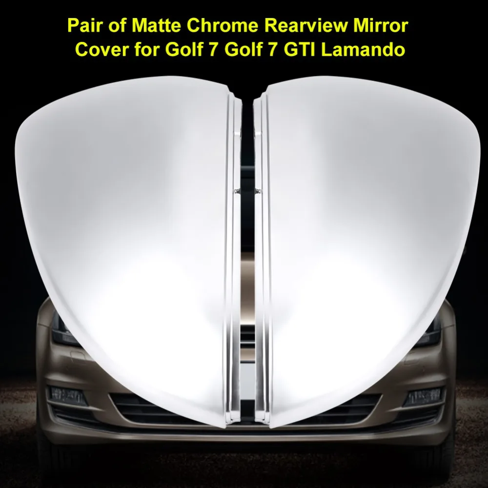 1 пара защитный чехол для зеркала заднего вида автомобиля Golf 7 GTI Lamando|Зеркала и