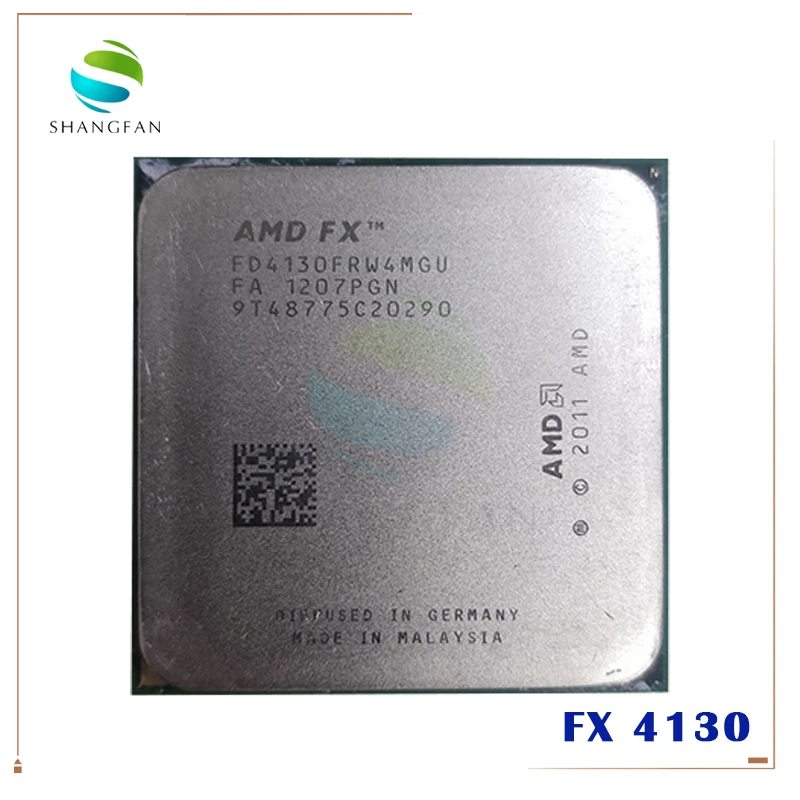 AMD FX Series 4130 3 8 ГГц Quad Core Процессор процессор FD4130FRW4MGU гнездо AM3 +|Процессоры| |