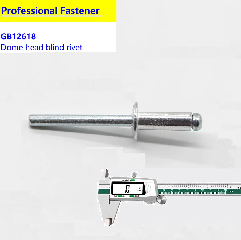 M4 Pop заклепки Rivetti 20 шт. алюминиевая стальная купольная головка Remaches Rebites Slepe Kovice