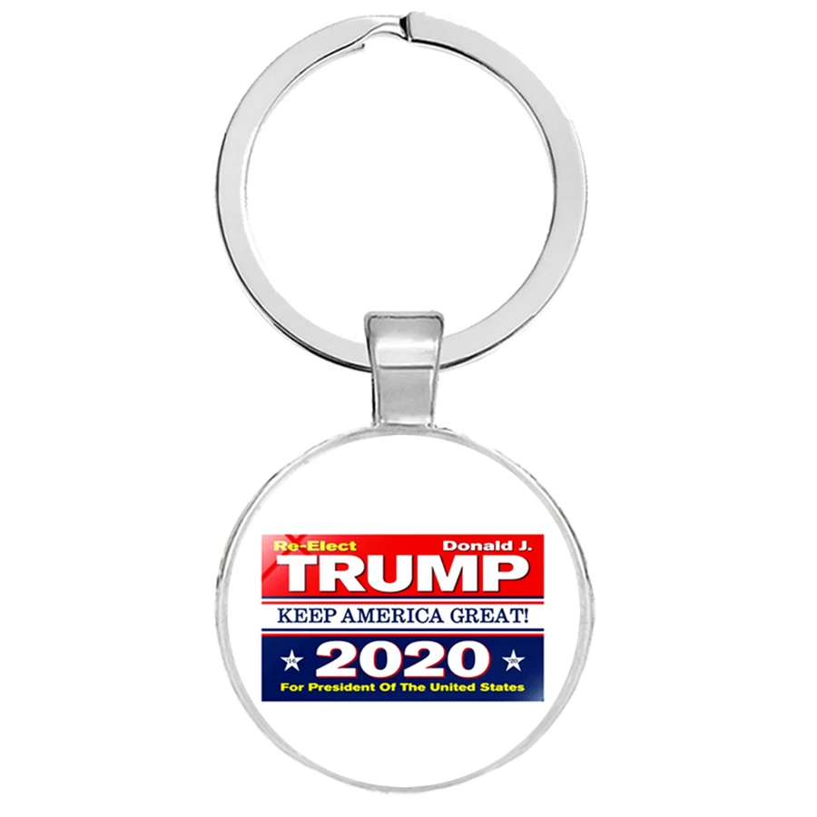 Trump 2020 Keep America Great брелок Дональд Трамп для президента США креативный