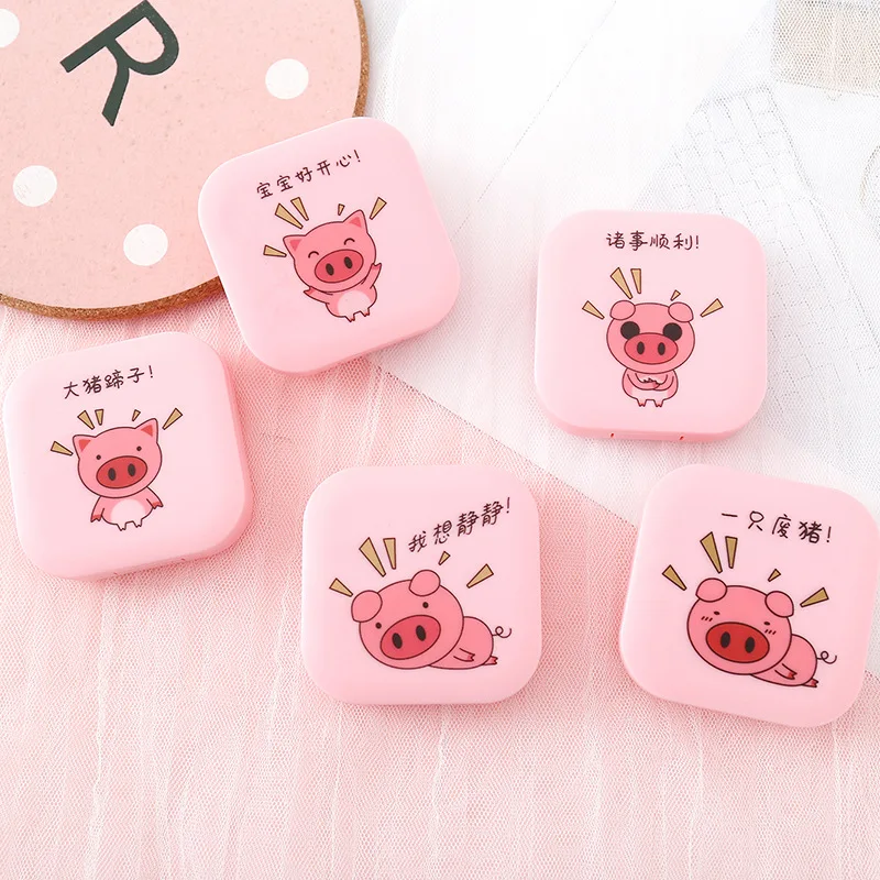 Портативная дорожная косметичка милый акриловый Органайзер для косметики ящик