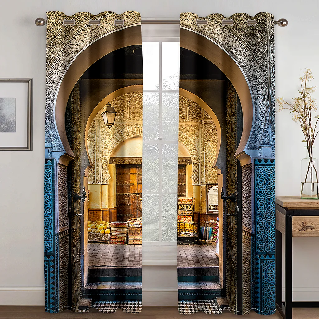 

Домашний классический занавес с принтом для двери, занавеска для гостиной, спальни, занавеска для украшения дома, занавеска для взрослых,