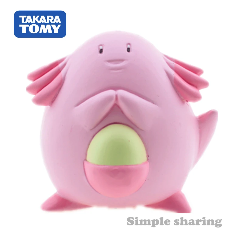 Takara tomy tomica moncolle ex pokemon figures chansey hot pop Детские литые игрушки миниатюрные куклы
