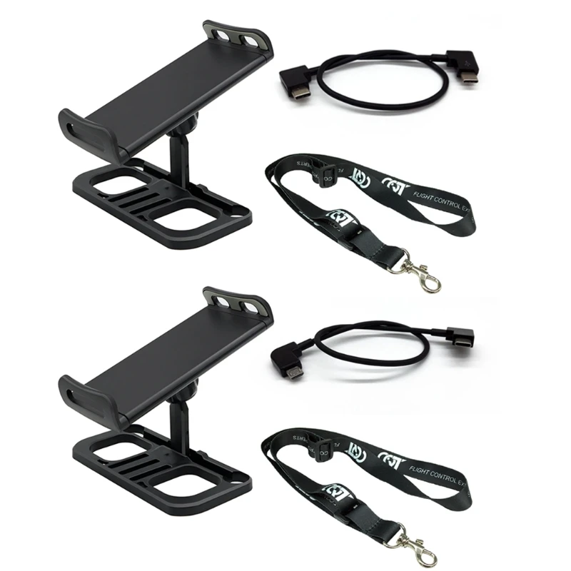 

Складной расширительный кронштейн, регулируемая подставка для планшета, держатель для телефона + шнурок, совместимый с Mavic Air 2 2S/Mini 2 2021