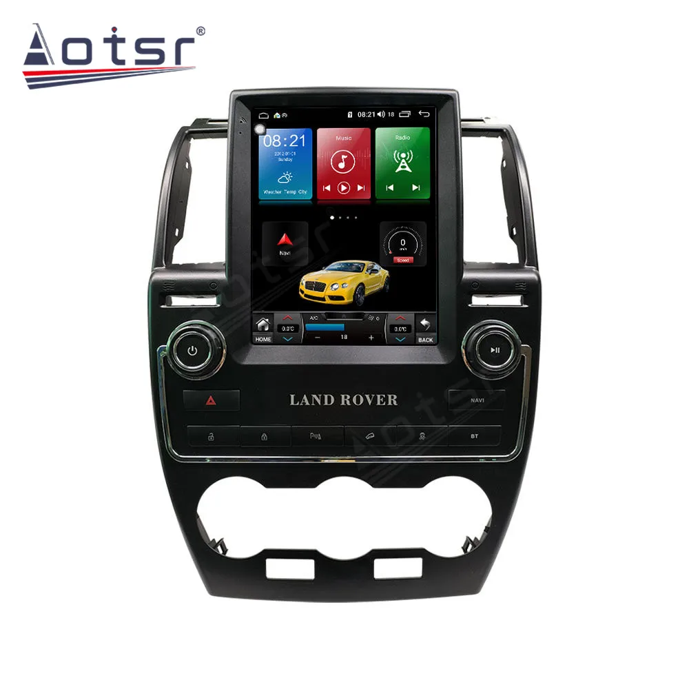 Android 11 для Land Rover Freelander 2 Tesla автомобильное радио GPS навигация мультимедийный плеер