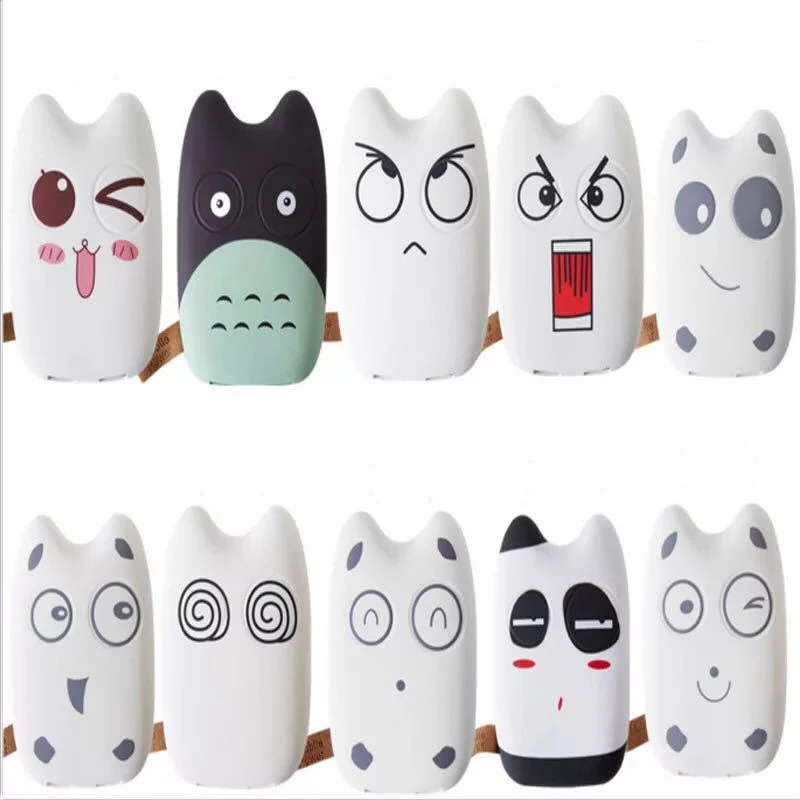 Портативное зарядное устройство 15000 мАч с милым мультяшным рисунком внешний