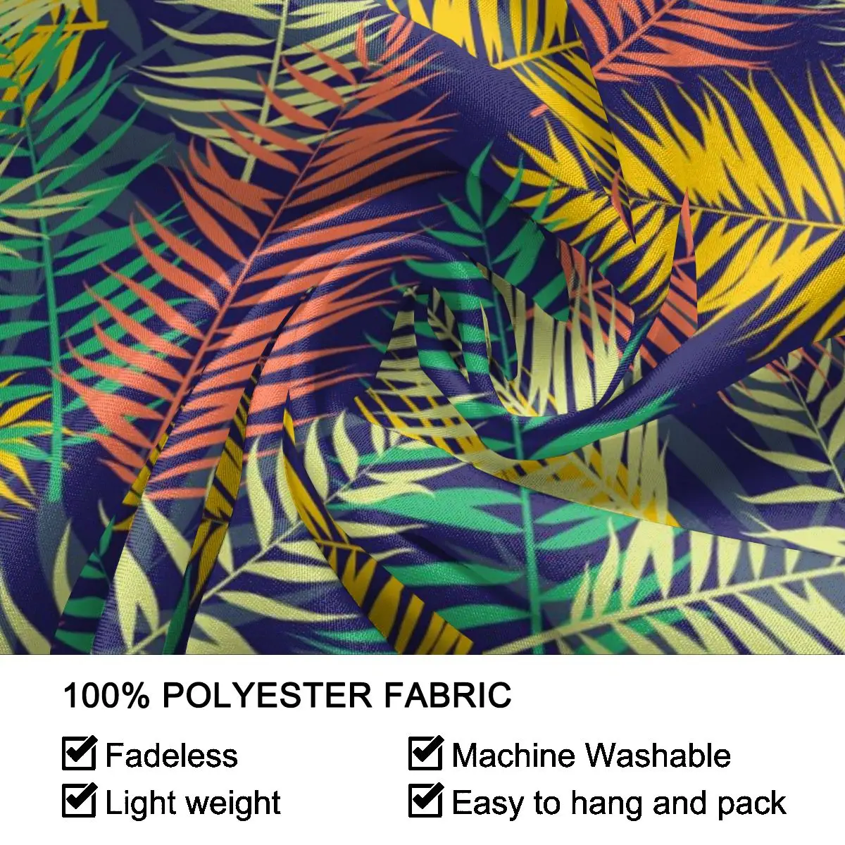

Flat Style Palm Leaves Pattern Wall Hanging Art Tapestry for Living Room Bedroom Dorm Room Home Decor 60"x40"