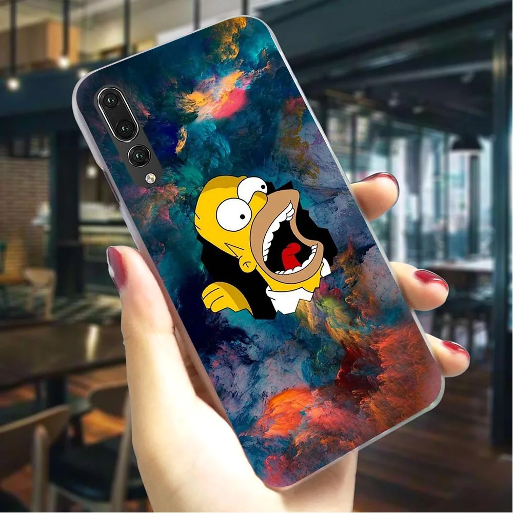 Чехол для телефона huawei P Smart аниме Симпсоны чехол P9 Lite Mini/ P10 20 30 Lite Pro P Smart Z mate 10 20 Lite Pro