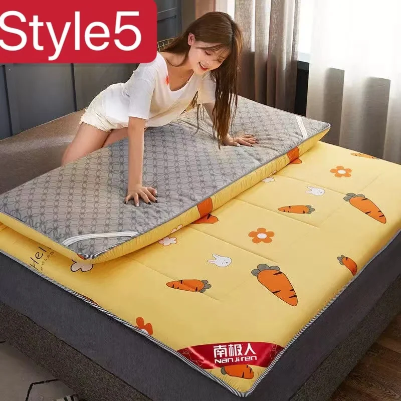 Матрас татами мягкий удобный складной для взрослых спальни толстый теплый