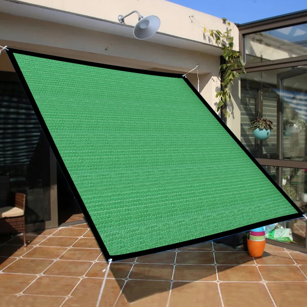 Сетка с зеленым оттенком Солнцезащитный УФ-блок Защита от солнца солнцезащитный