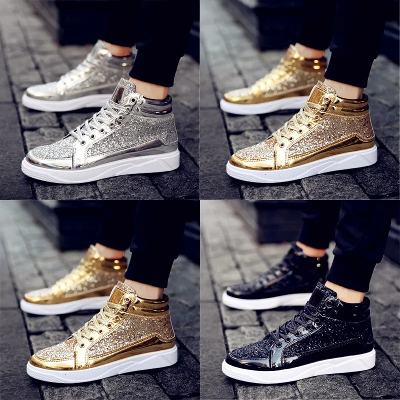 Мужские ботинки для парикмахера высокие подчеркивающие индивидуальность