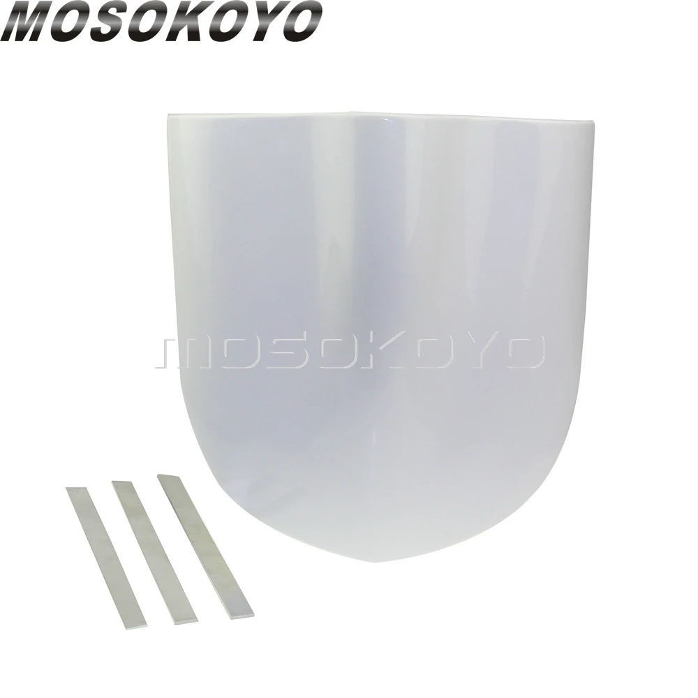 Мотоцикл Белый Fly Экран лобовое стекло универсальный для Yamaha Kawasaki Suzuki SV1100 Buell XB12S