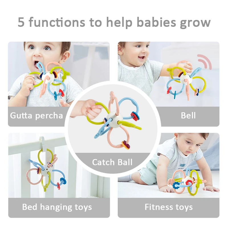 Разваливающиеся развивающие игрушки Бэйнса для новорожденных детские 0 12