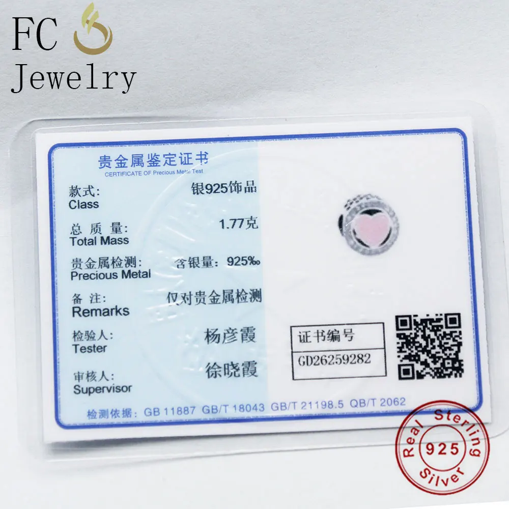 FC ювелирные изделия подходят оригинальный бренд Charmss браслеты браслет 925