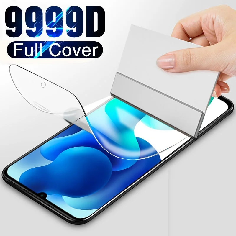 Гидрогелевая пленка 9D для Oppo полное покрытие защитная K7X A72 A52 A73 5G A91 A31 A9 A5 2020 A5s A3s A83