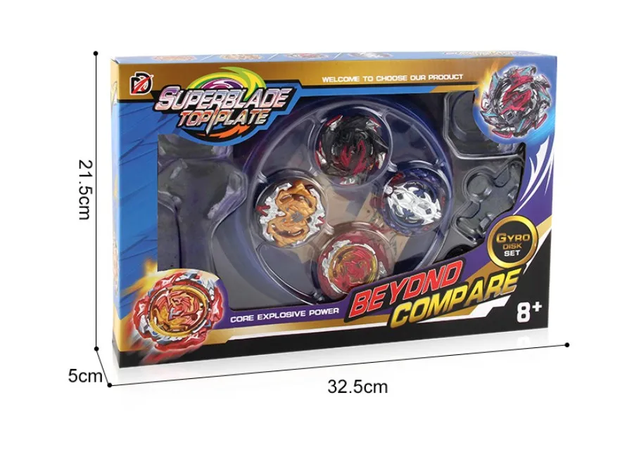 Bayblade XD168 10 B113 B115 B117 B118 4 в 1 + пусковая установка вращающийся верх руль игрушки