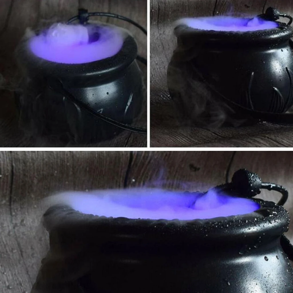 

Halloween Mist Maker Fogger Outdoor/Indoor Halloween Decorations Lights Party Lighting