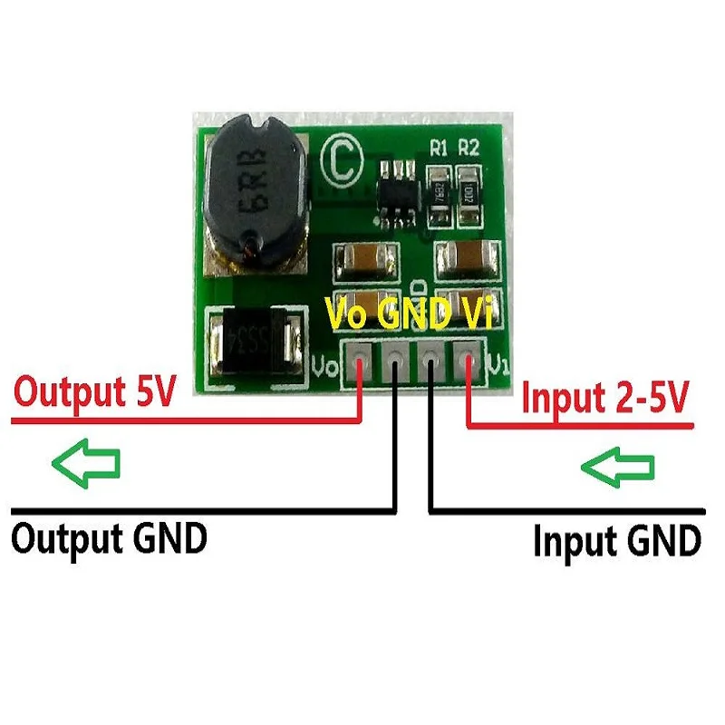 DD2424SA_5V 2x высокоэффективный 8 Вт 2 5 В до постоянного тока повышающий