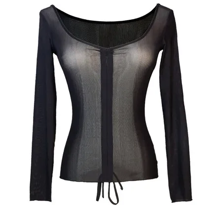 Балетный купальник для взрослых сетчатый боди балерины танцевальный костюм