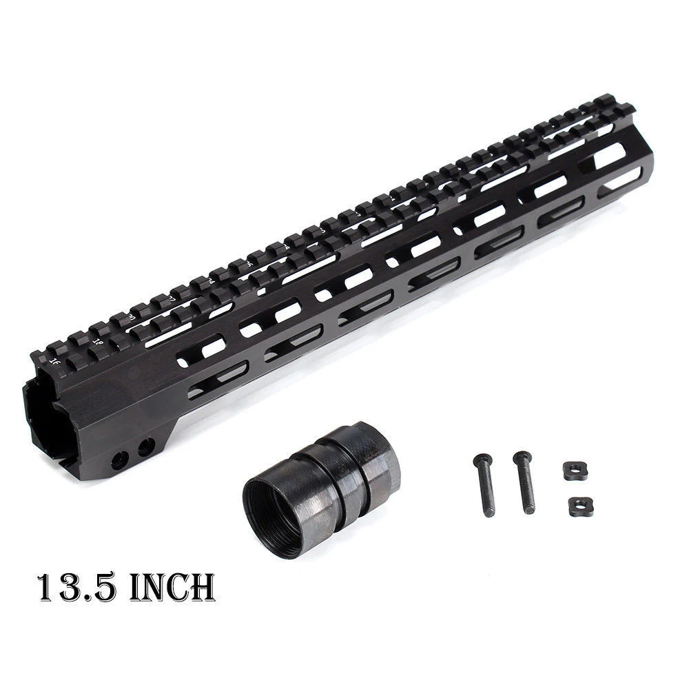 Magorui AR15 поплавок " 9" 1" 12" 13," 15" 1" 19" дюймов M-LOK поручень 20 мм рельс со стальной бочковой гайкой