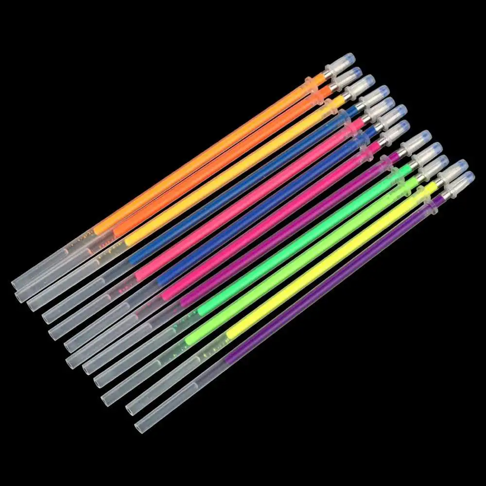 12pcs B 12 шт/48 шт/60 шт цветные гелевые ручки набор блеск для взрослых раскрасок журналов рисования - Цвет: 12pcs B