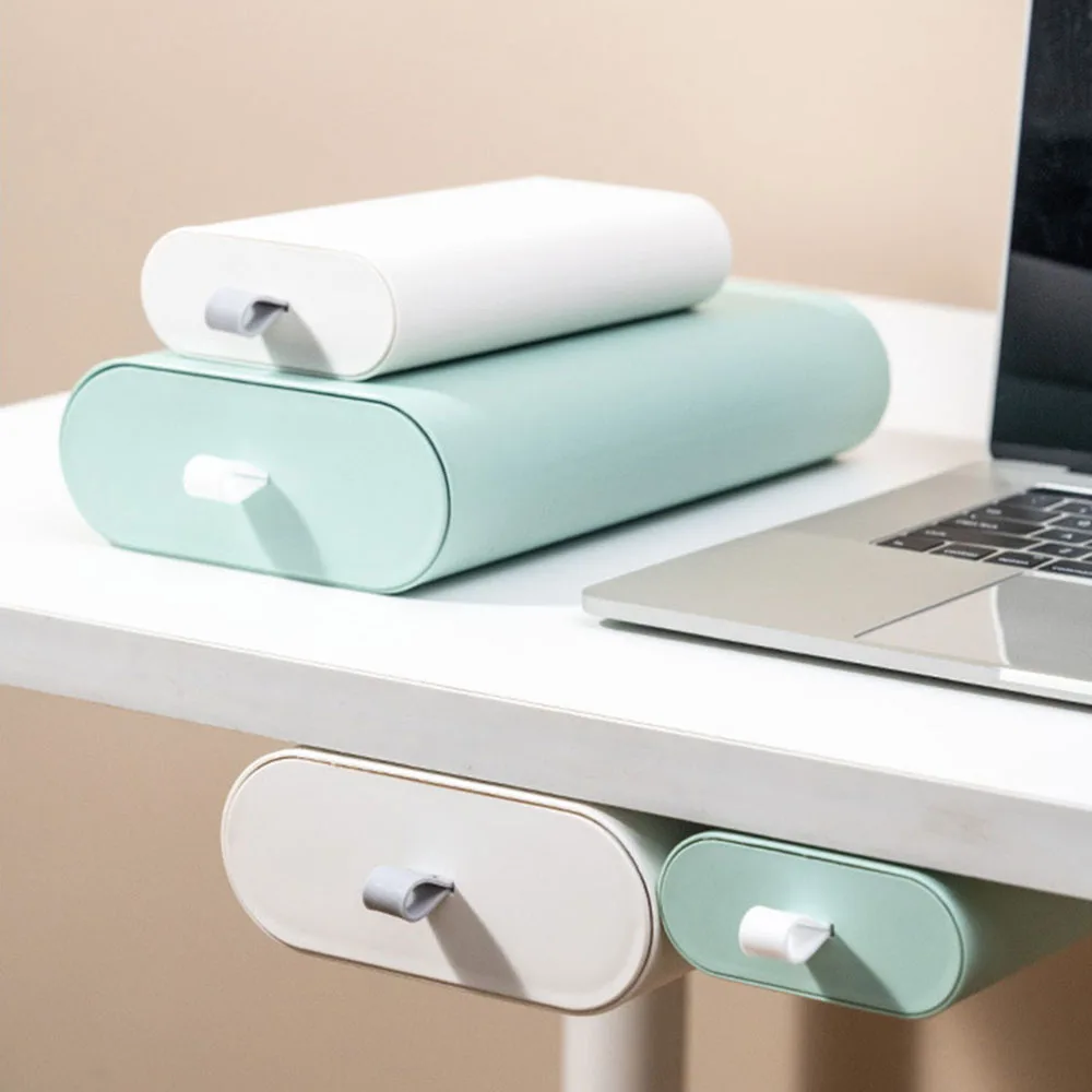 Самоклеящиеся ящики под столом органайзер для дома кухни офиса коробка хранения