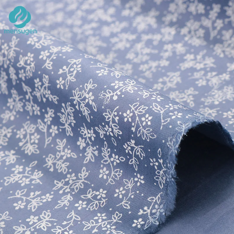 8 шт./лот 40 см * 50 темно-синий цветочный дизайн хлопковая ткань для лоскутного