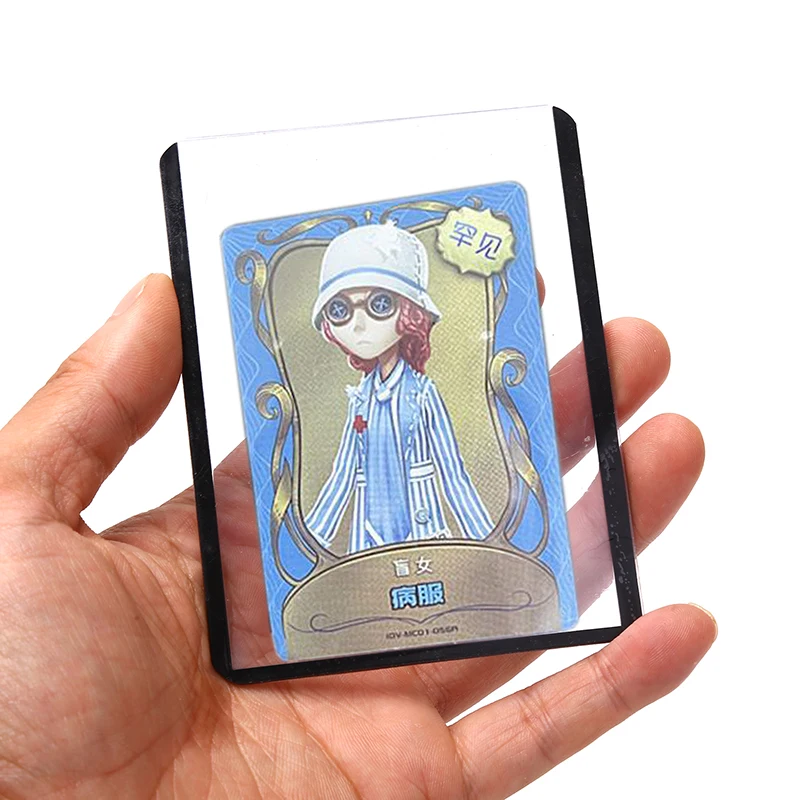 1PC Top Loader 3X4" Game Cards Outer Sleeves Protector Board Gaming Trading Card Plastic Collect Holder Toploader Sports - купить по